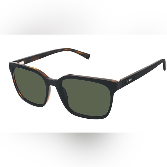 Ted Baker Polarized 56mm Green Lens Sunglasses-Y2K Tinted Sunglasses Trend - Picture 1 of 7